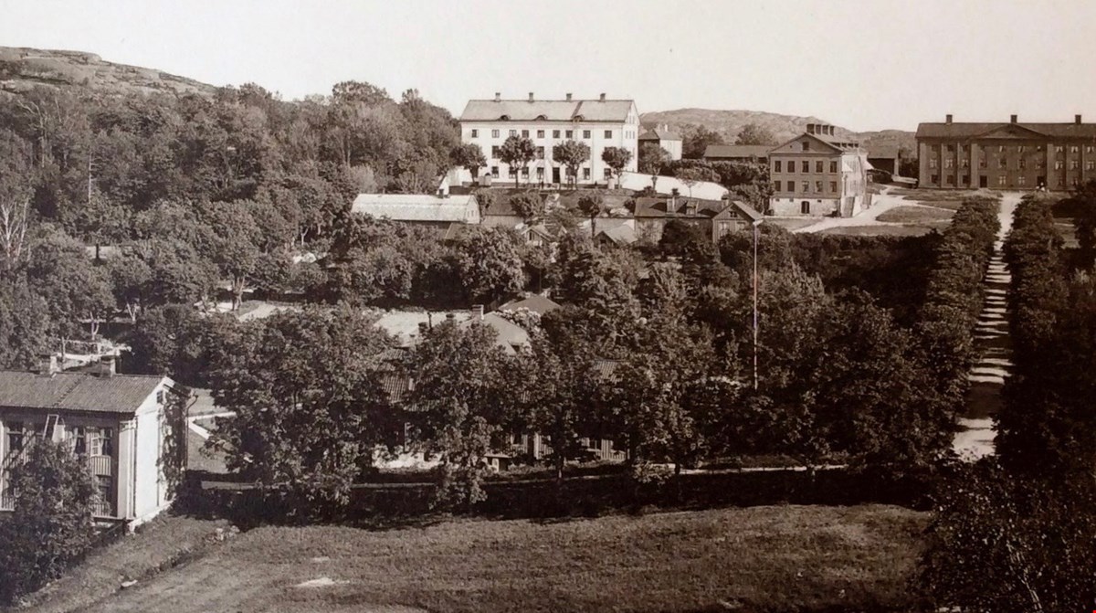 Fotografi över Nya Varvet 1901