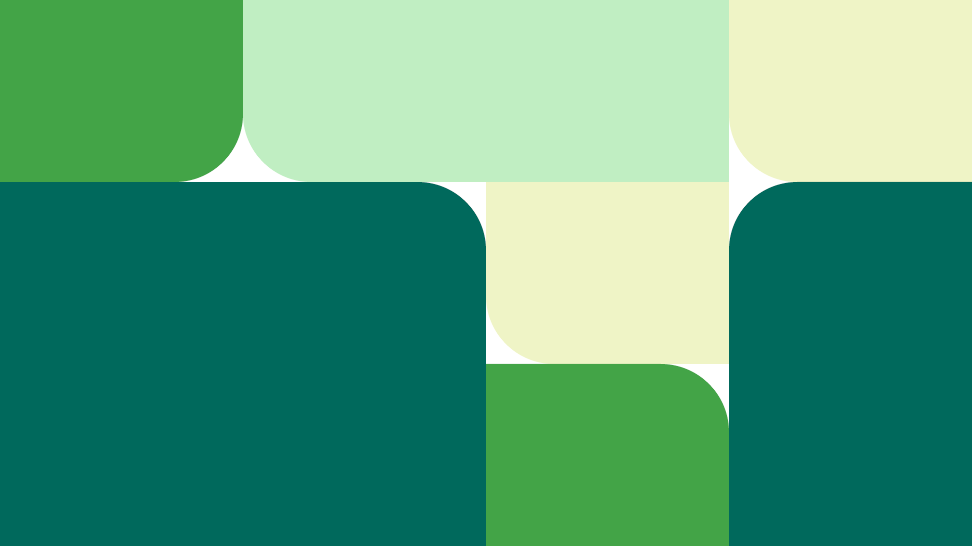 Teamsbakgrund med grön huvudfärg.